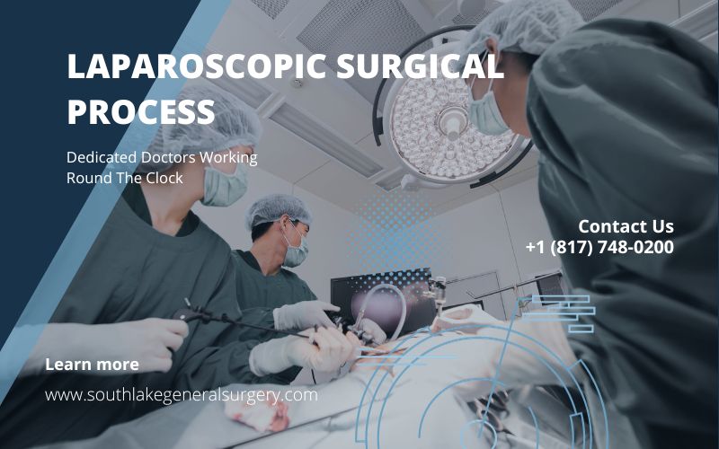Minimally Invasive Surgical procedure: Step-by-step visuals from incision to surgical tools, providing insight into the procedure.