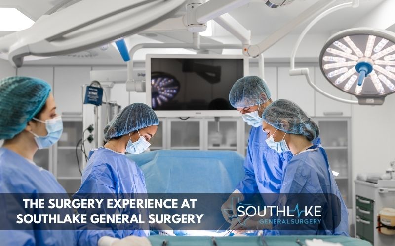 Surgical team operating a modern operating room.