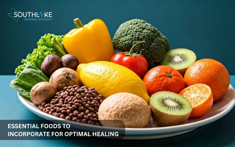 Healthy foods for post-surgery recovery.